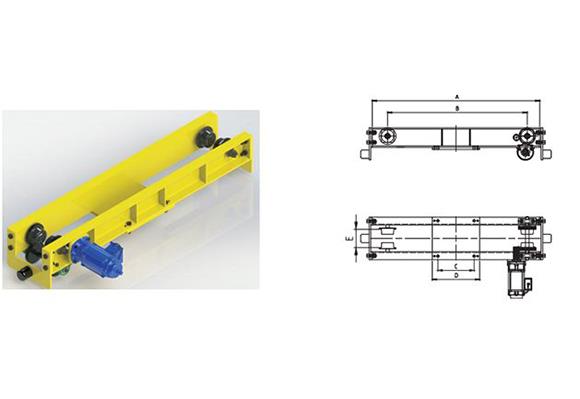 Kết thúc dầm của cần cẩu