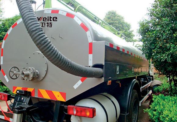 Xe hút hút nước thải