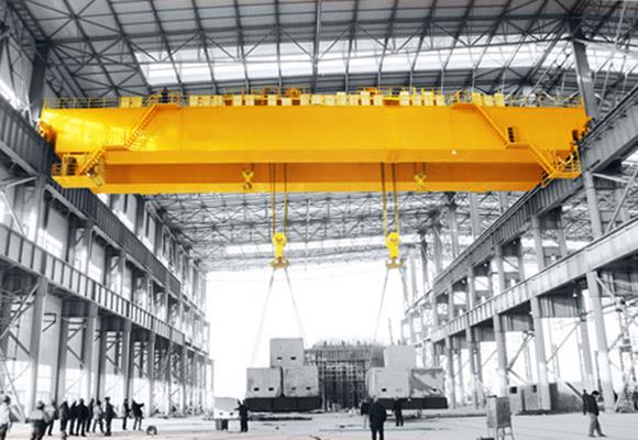 Heavy Duty đôi dầm trên không cần cẩu