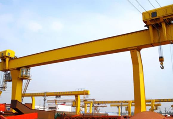 Chân hình chữ L Cáp giàn đơn với Cần cẩu