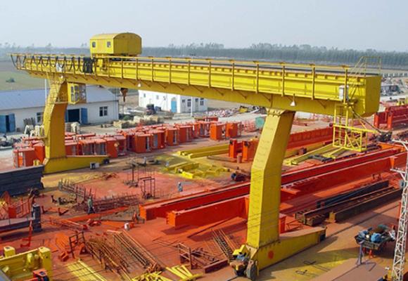 Chân hình chữ L Cáp giàn đơn với Cần cẩu