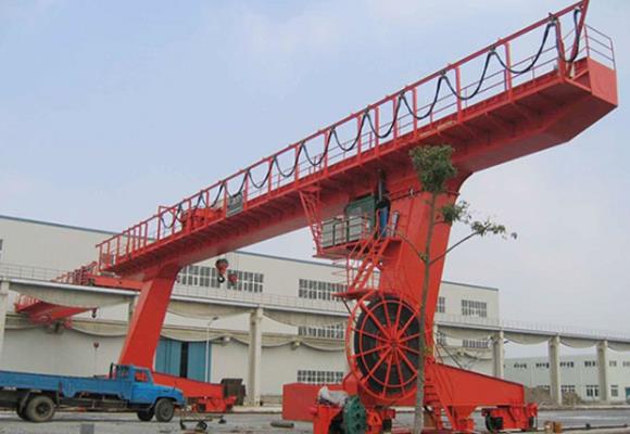 Chân hình chữ L Cáp giàn đơn với Cần cẩu